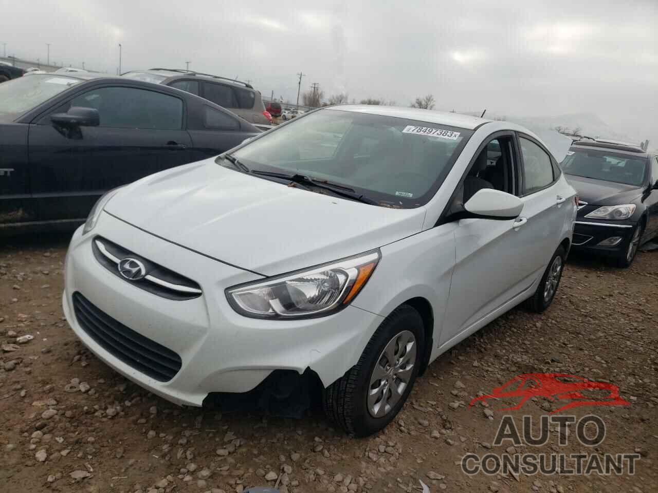 HYUNDAI ACCENT 2017 - KMHCT4AE8HU359215