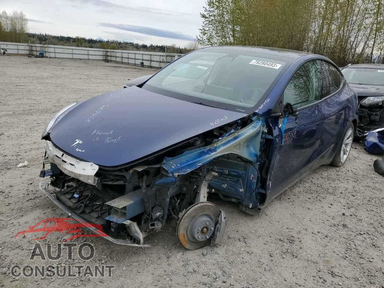 TESLA MODEL Y 2021 - 5YJYGDEE5MF232577