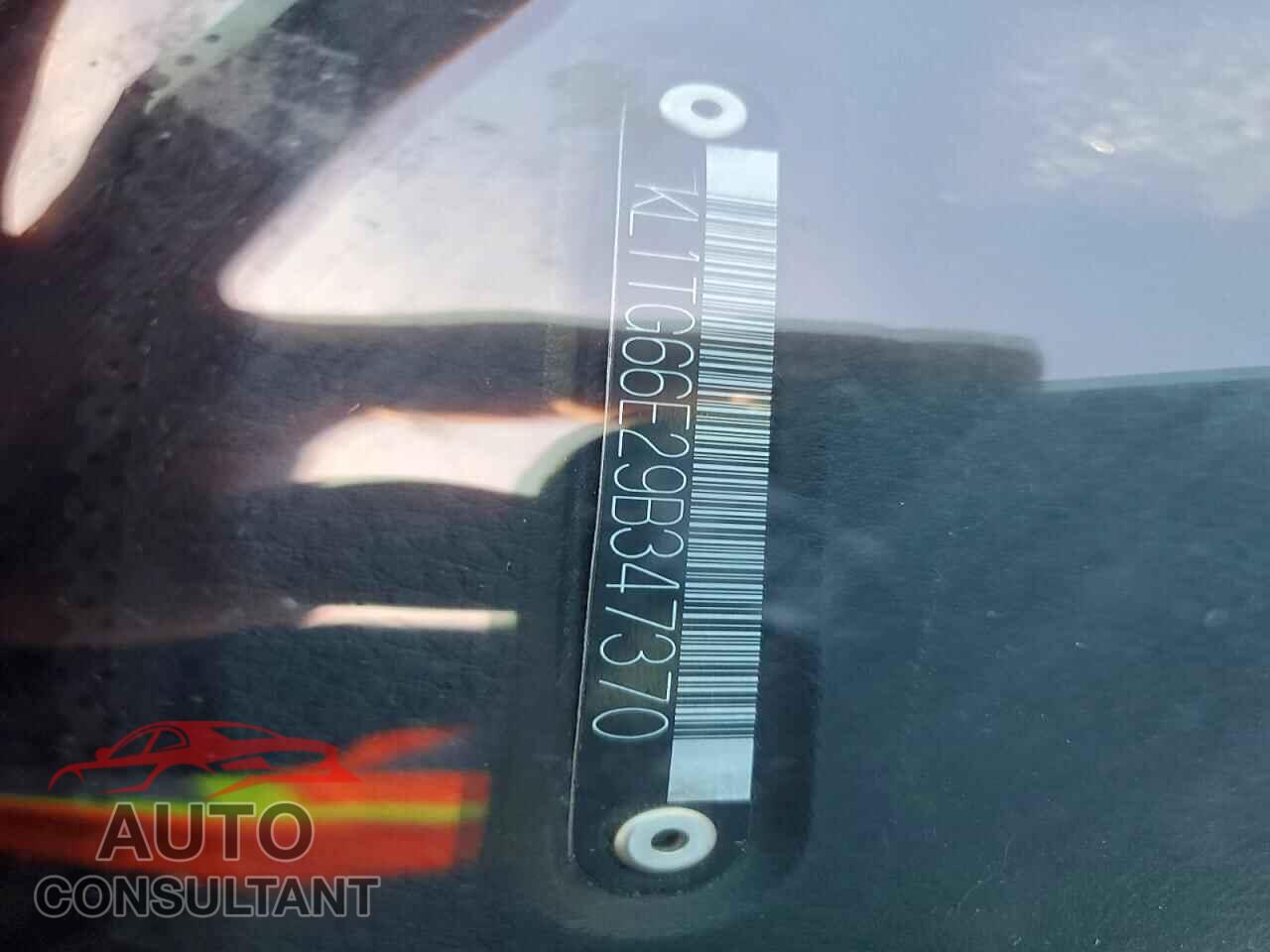 CHEVROLET AVEO 2009 - KL1TG66E29B347370