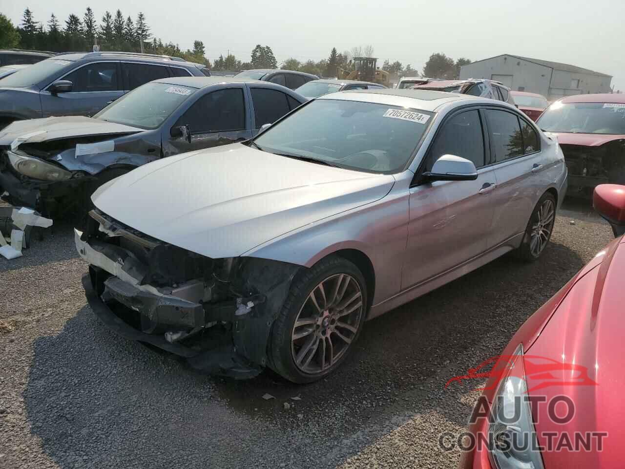 BMW 3 SERIES 2016 - WBA8E3G55GNT80762