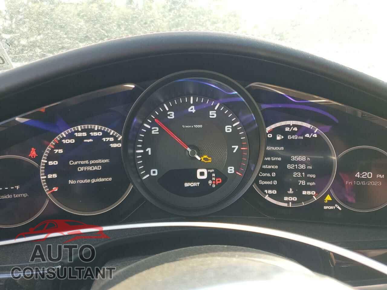 PORSCHE PANAMERA 2018 - WP0AA2A78JL101862