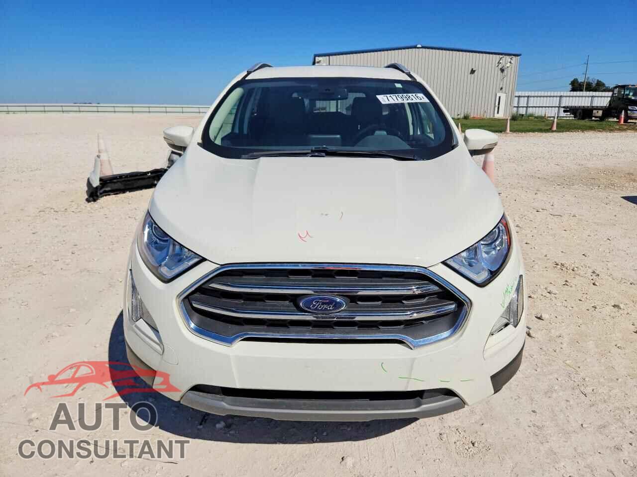 FORD ECOSPORT 2022 - MAJ6S3KL7NC463360