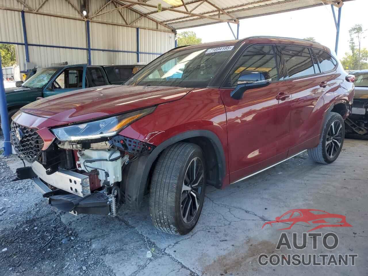 TOYOTA HIGHLANDER 2022 - 5TDLZRAHXNS141223