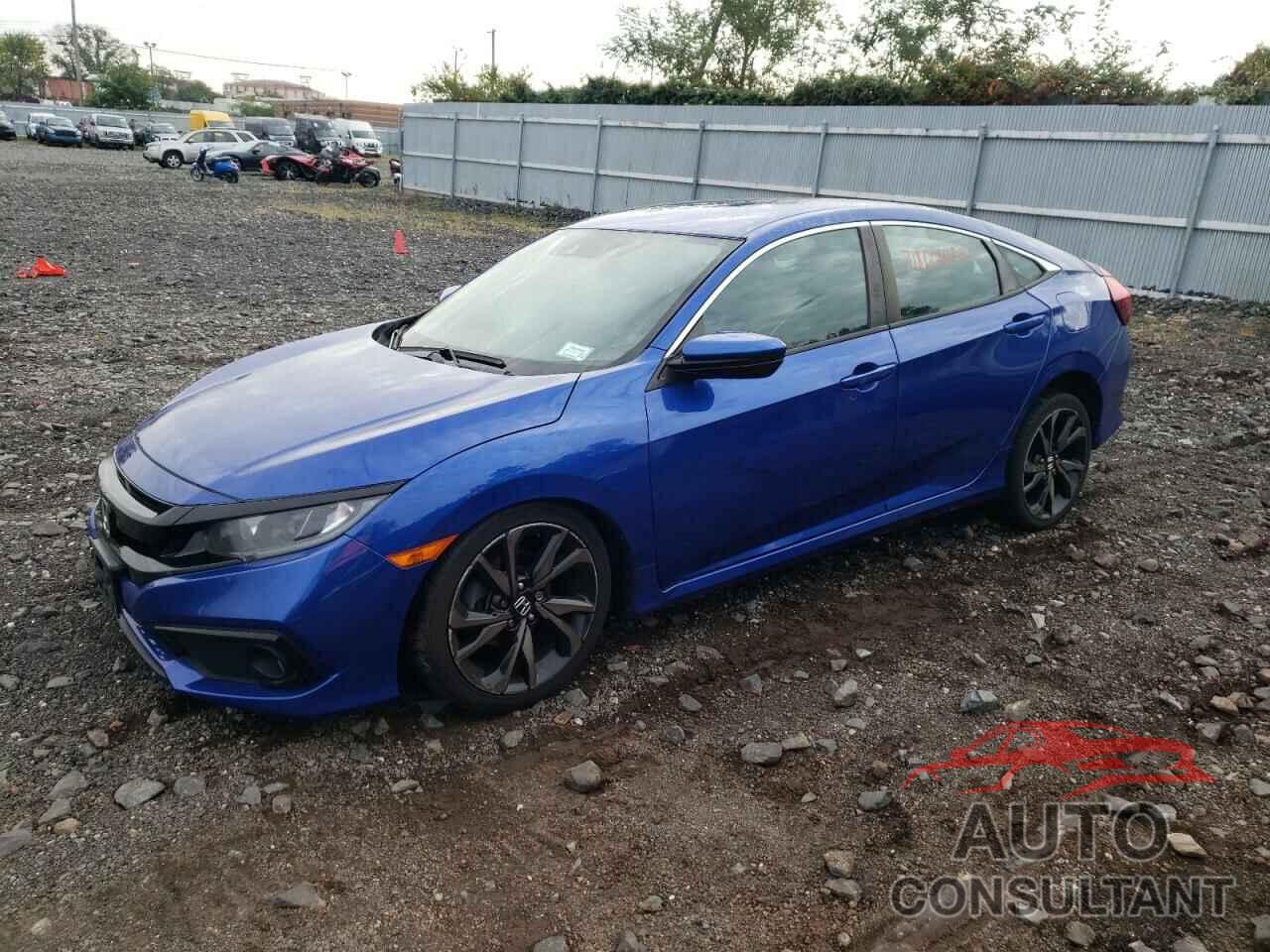 HONDA CIVIC 2019 - 2HGFC2F87KH551679