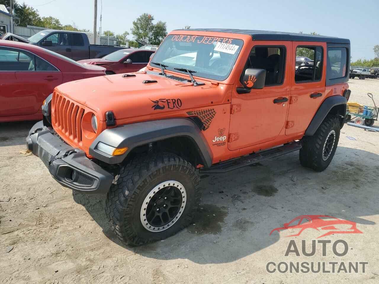 JEEP WRANGLER 2019 - 1C4HJXDG9KW633080