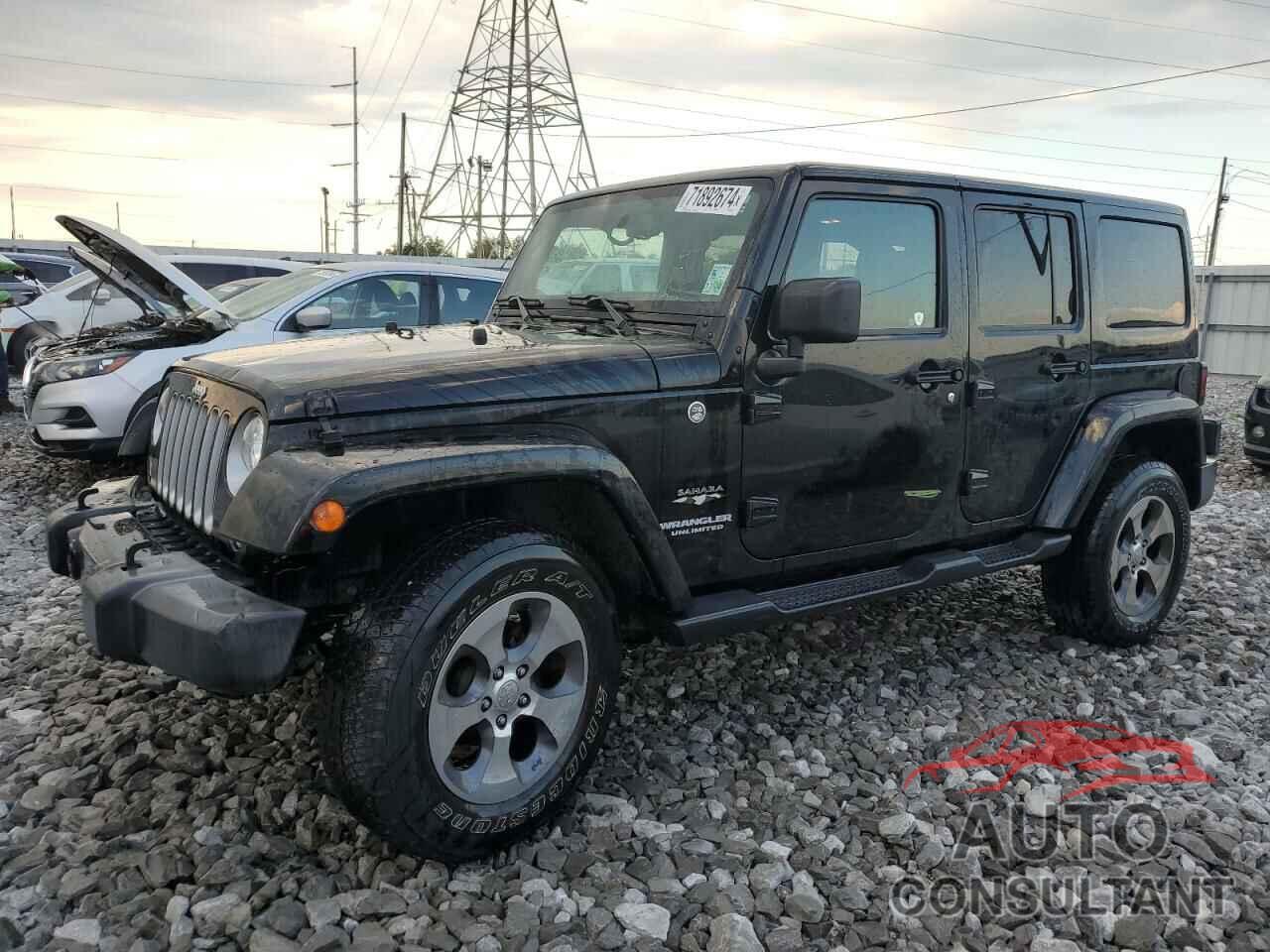 JEEP WRANGLER 2017 - 1C4BJWEG9HL619589