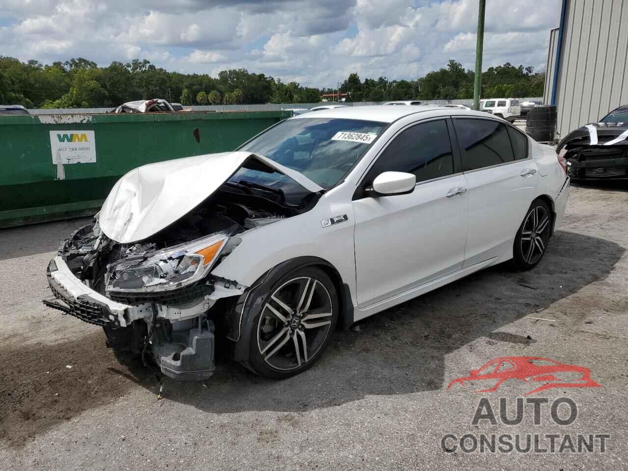 HONDA ACCORD 2016 - 1HGCR2F56GA167065