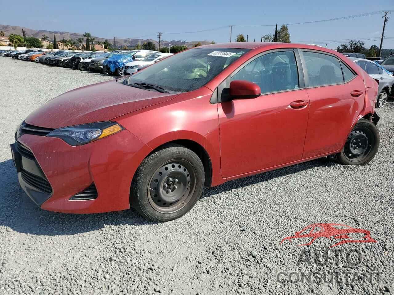 TOYOTA COROLLA 2017 - 5YFBURHE0HP717288