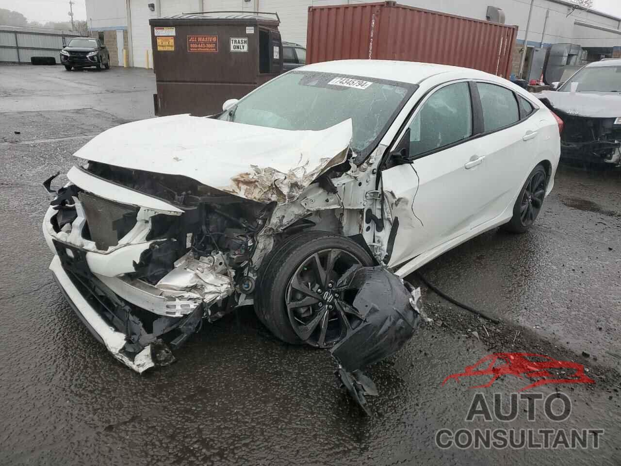 HONDA CIVIC 2019 - 2HGFC2F84KH505937