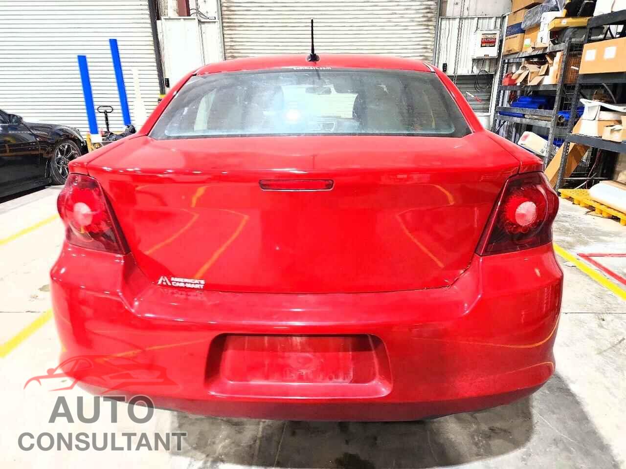DODGE AVENGER 2012 - 1C3CDZCB5CN115580