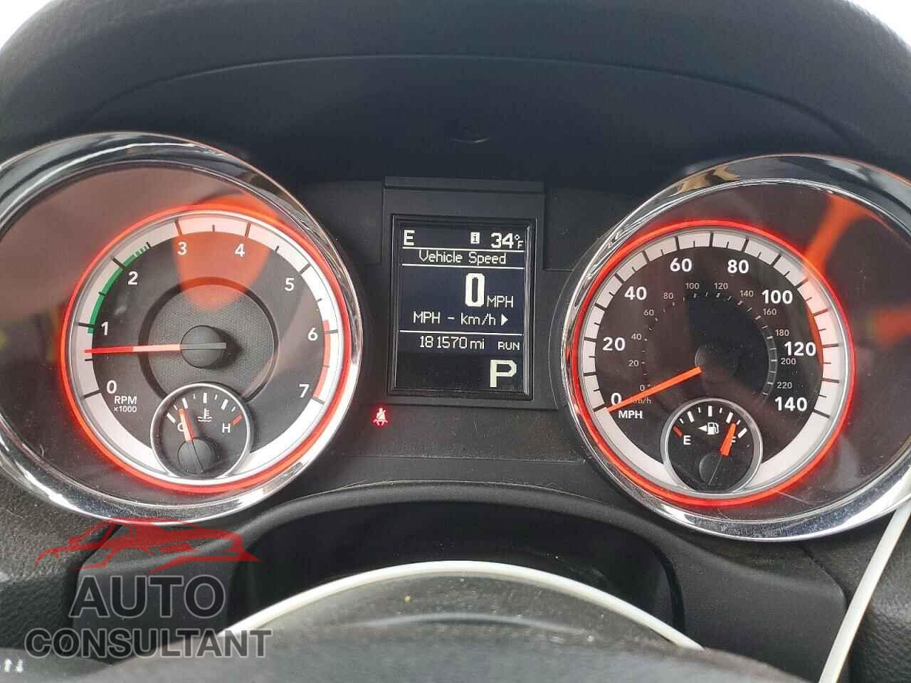DODGE DURANGO 2012 - 1C4SDHET9CC291793
