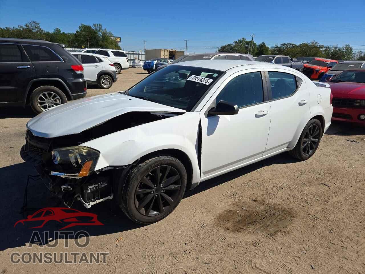 DODGE AVENGER 2013 - 1C3CDZAG0DN749203