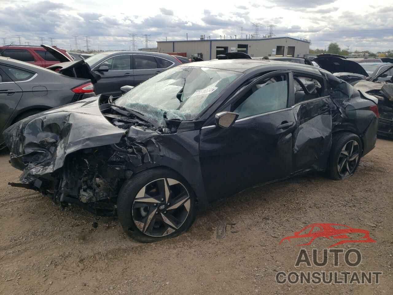 HYUNDAI ELANTRA 2023 - KMHLP4AG4PU503413