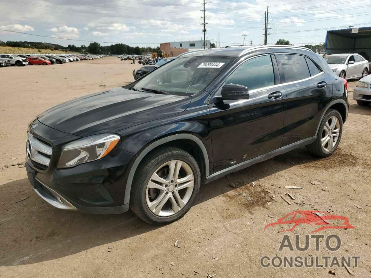 MERCEDES-BENZ GLA-CLASS 2017 - WDCTG4GB8HJ283416