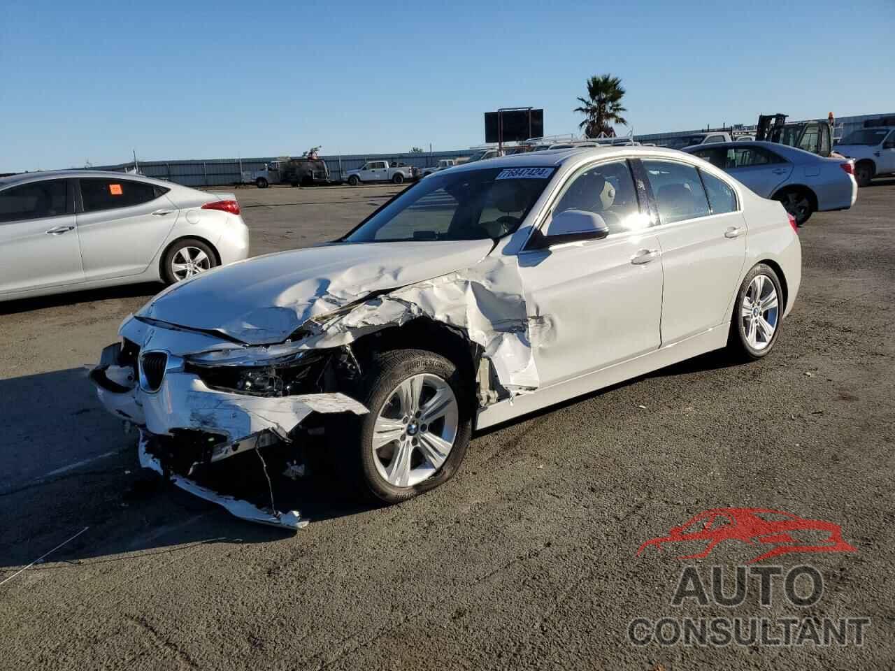 BMW 3 SERIES 2017 - WBA8B9G55HNU50595