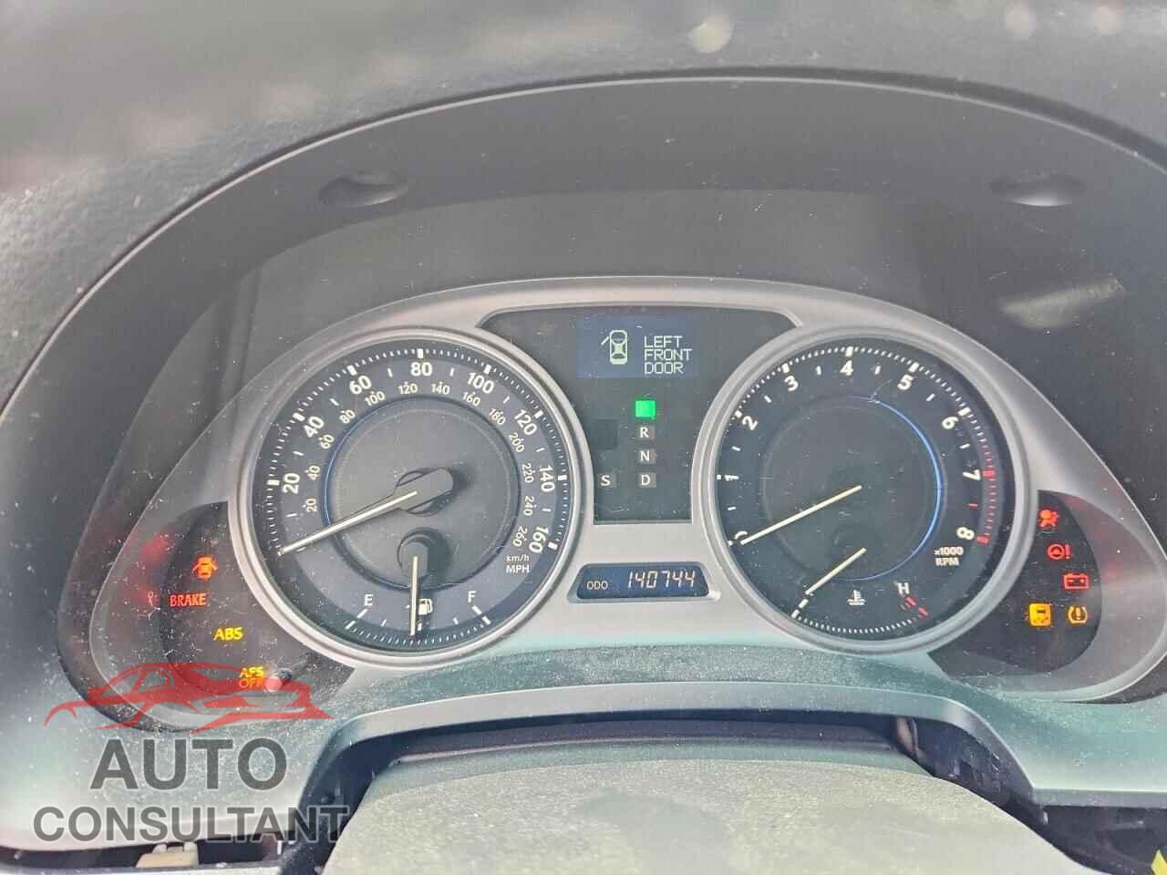 LEXUS IS 250 2010 - JTHBF5C23A2099614