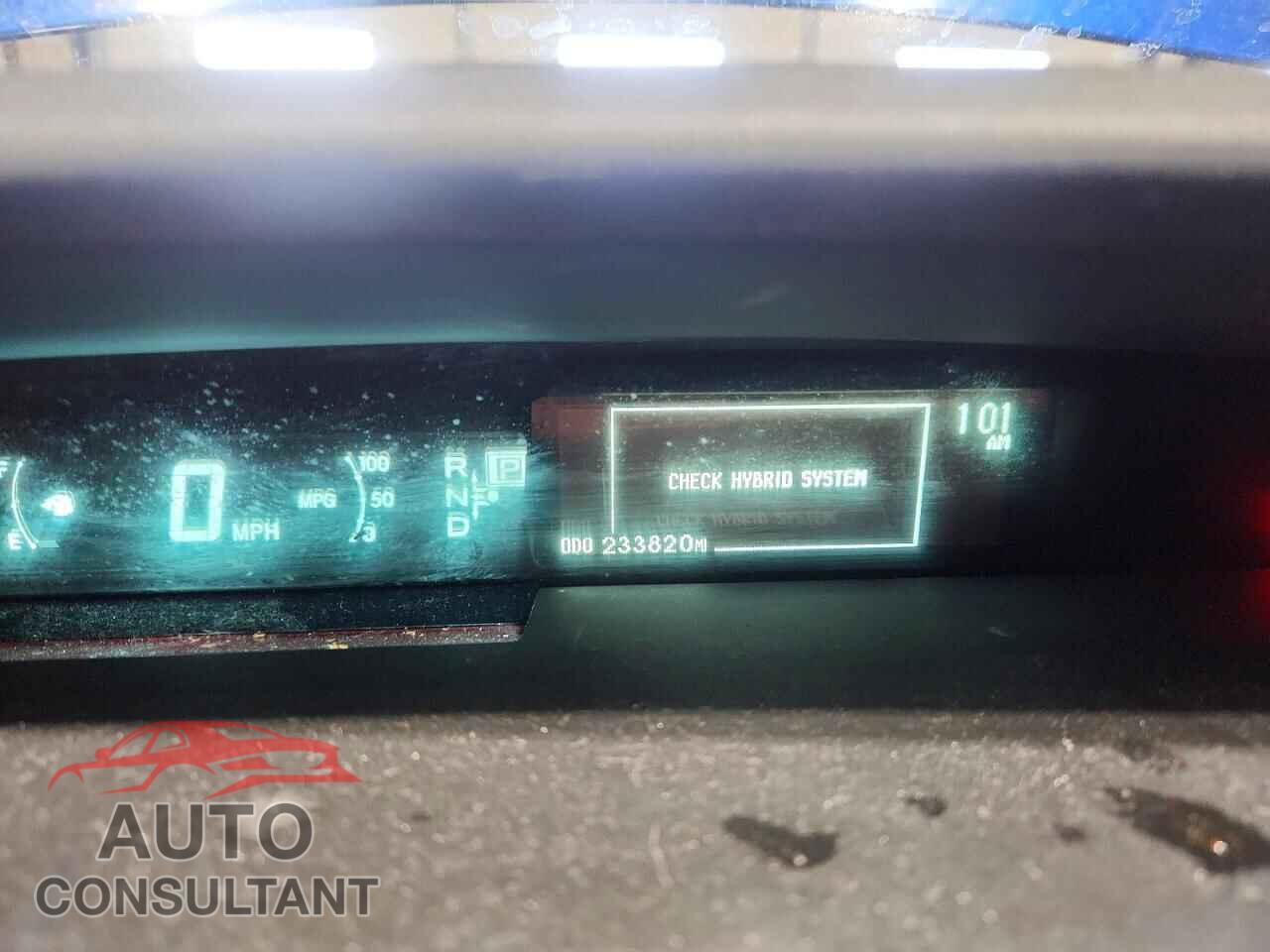 TOYOTA PRIUS 2011 - JTDKN3DU4B0318666