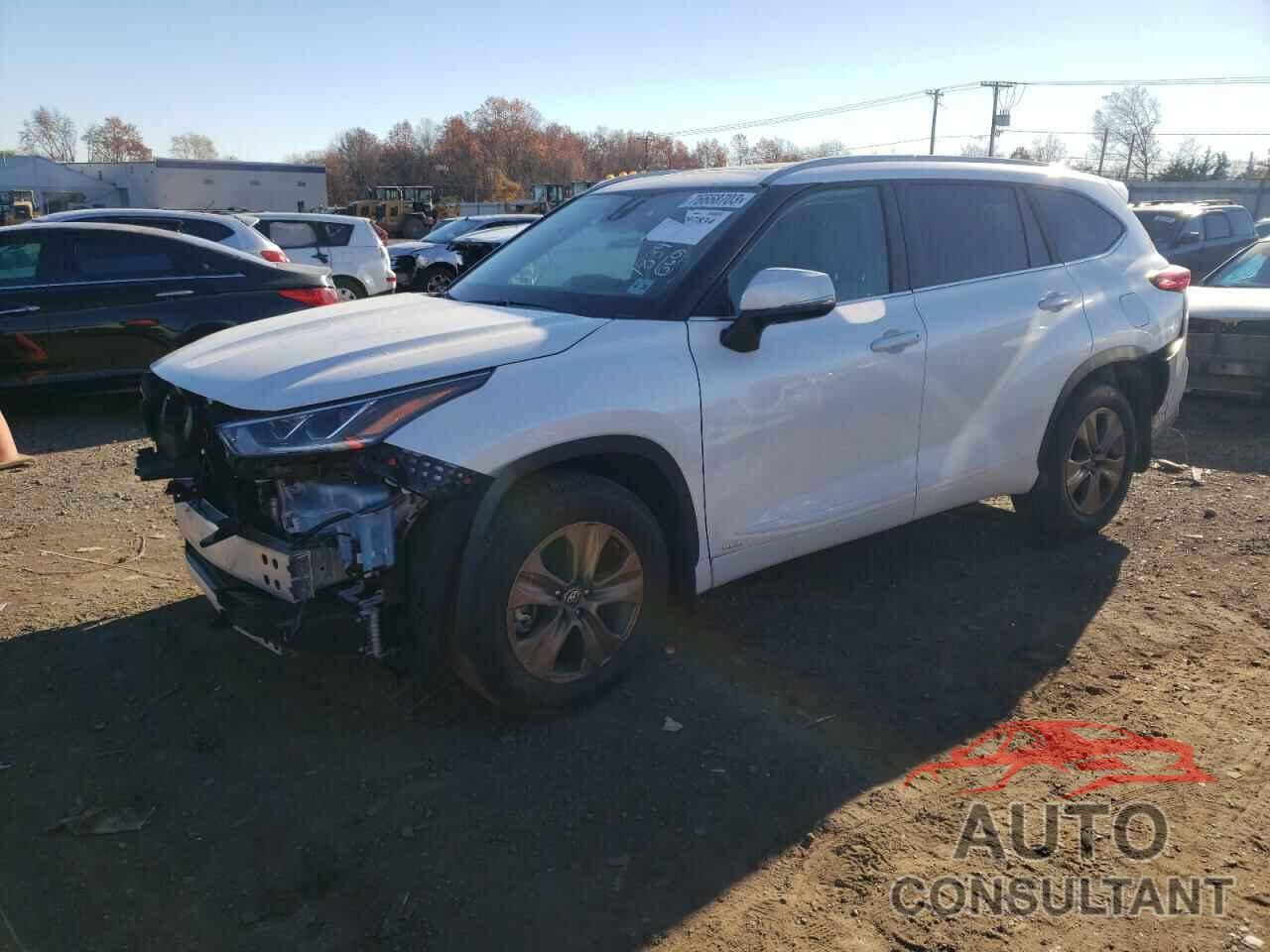 TOYOTA HIGHLANDER 2023 - 5TDABRCH4PS583250