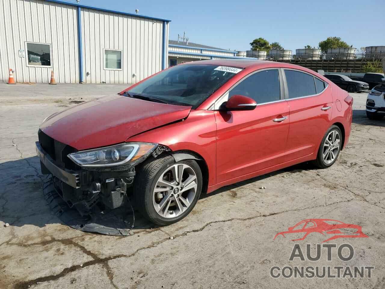 HYUNDAI ELANTRA 2017 - 5NPD84LF0HH098074