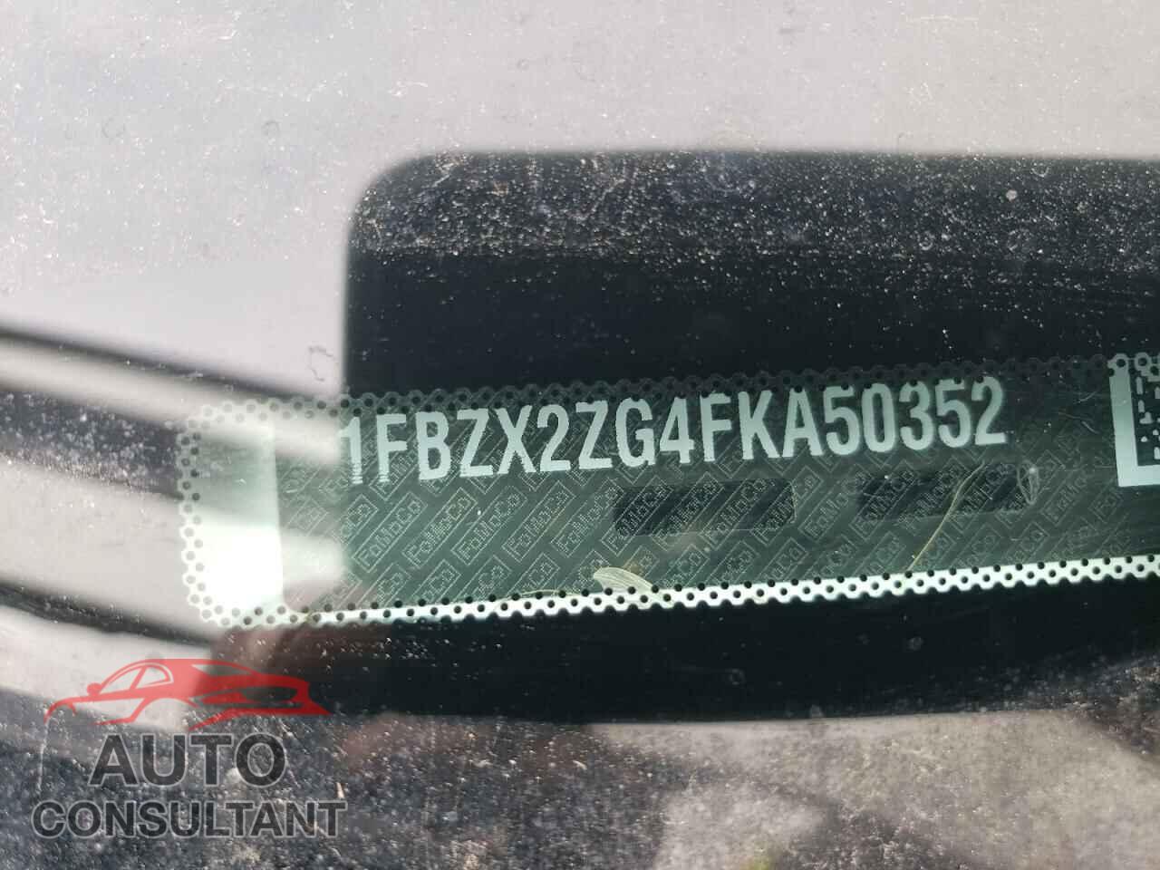 FORD TRANSIT 2015 - 1FBZX2ZG4FKA50352