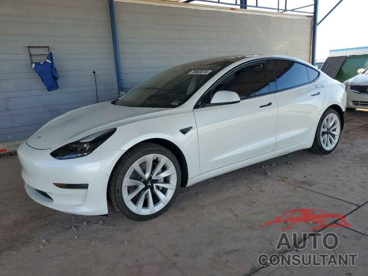 TESLA MODEL 3 2022 - 5YJ3E1EB1NF129324