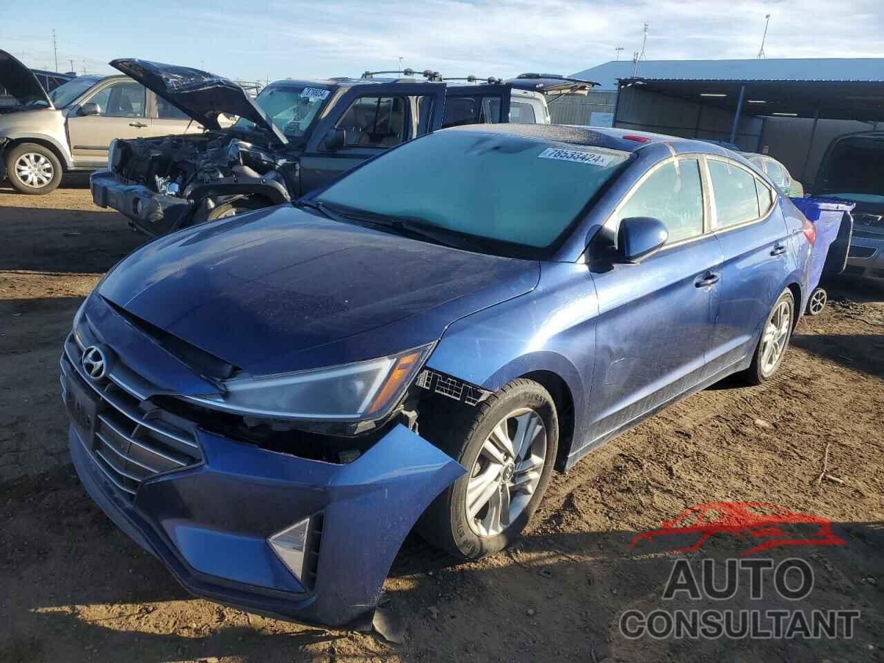 HYUNDAI ELANTRA 2019 - 5NPD84LFXKH466204