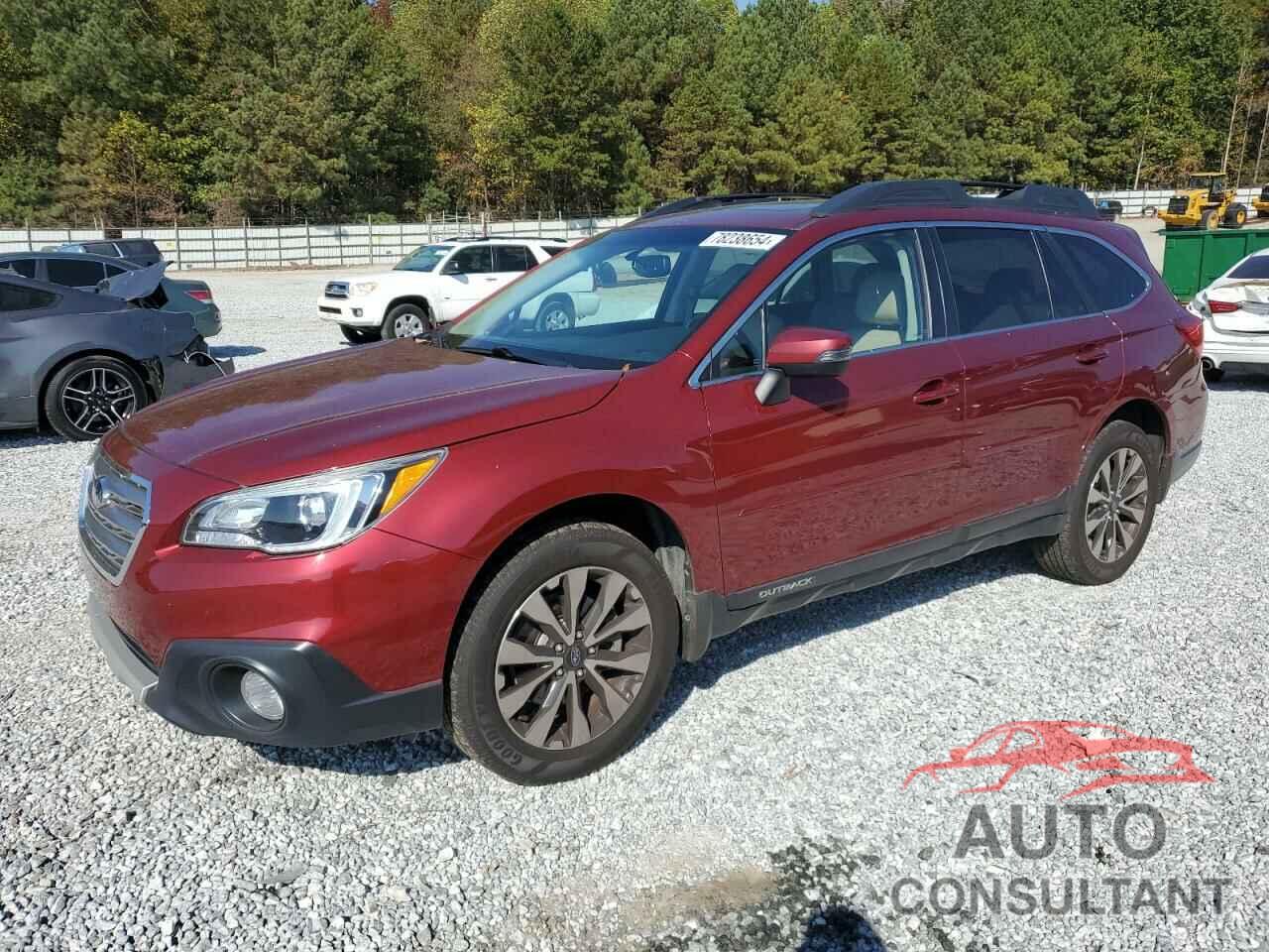 SUBARU OUTBACK 2016 - 4S4BSBLC8G3327335