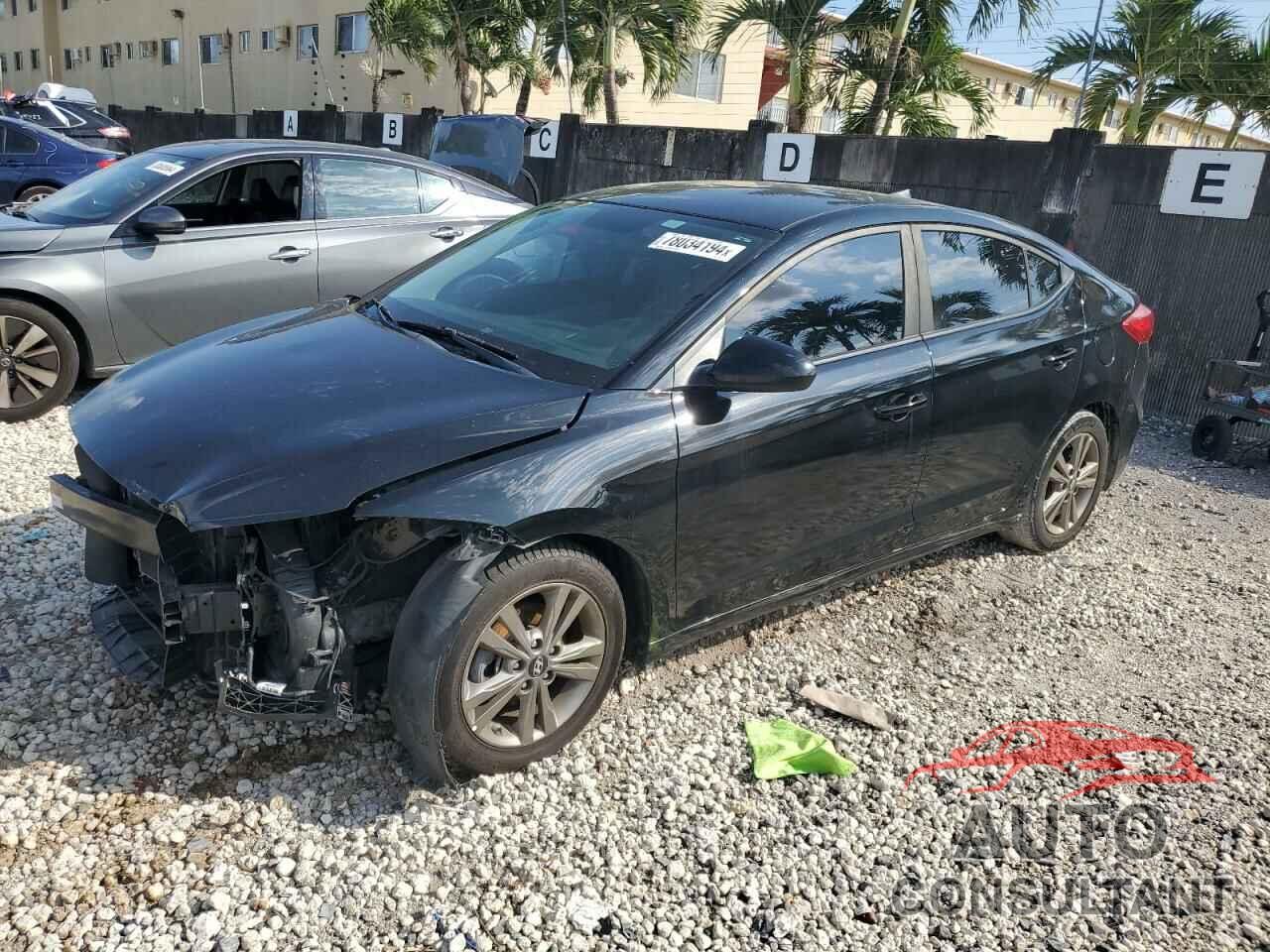 HYUNDAI ELANTRA 2018 - 5NPD84LF9JH258569