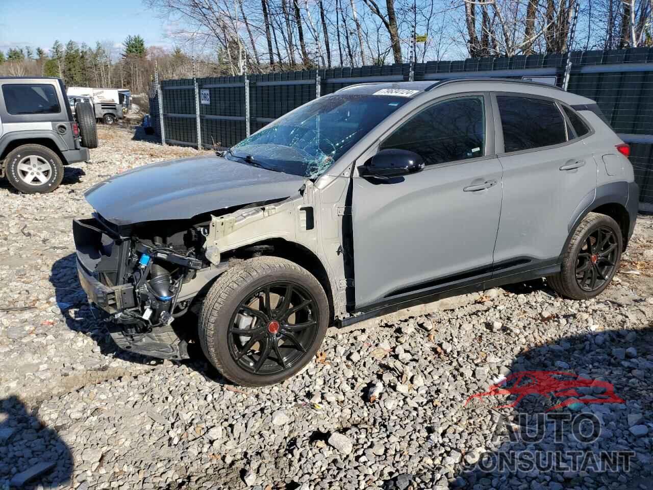 HYUNDAI KONA 2021 - KM8K6CA53MU713956