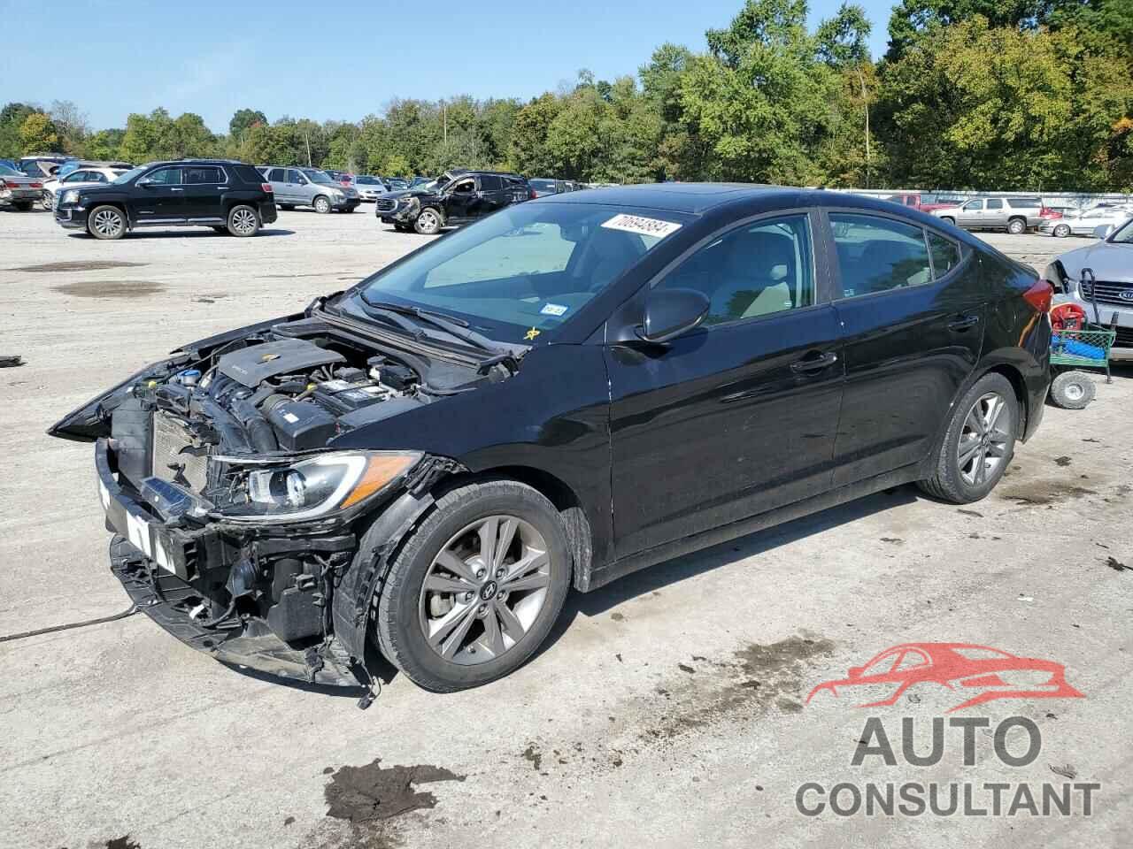 HYUNDAI ELANTRA 2018 - KMHD84LF1JU544224