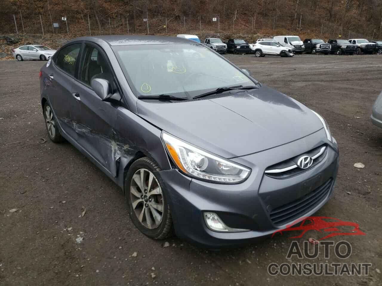 HYUNDAI ACCENT 2016 - KMHCU4AE9GU050185