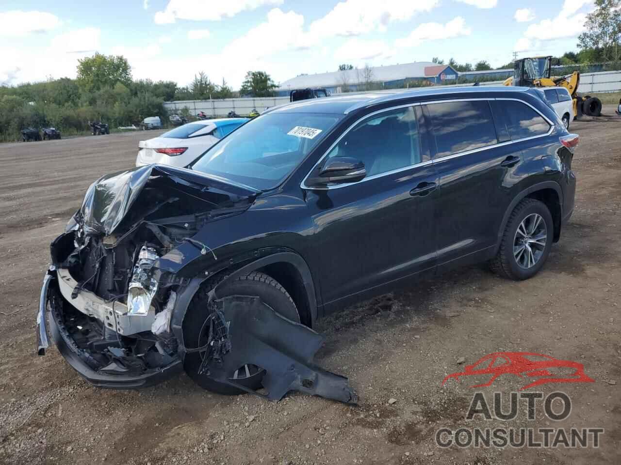 TOYOTA HIGHLANDER 2016 - 5TDJKRFH3GS348947