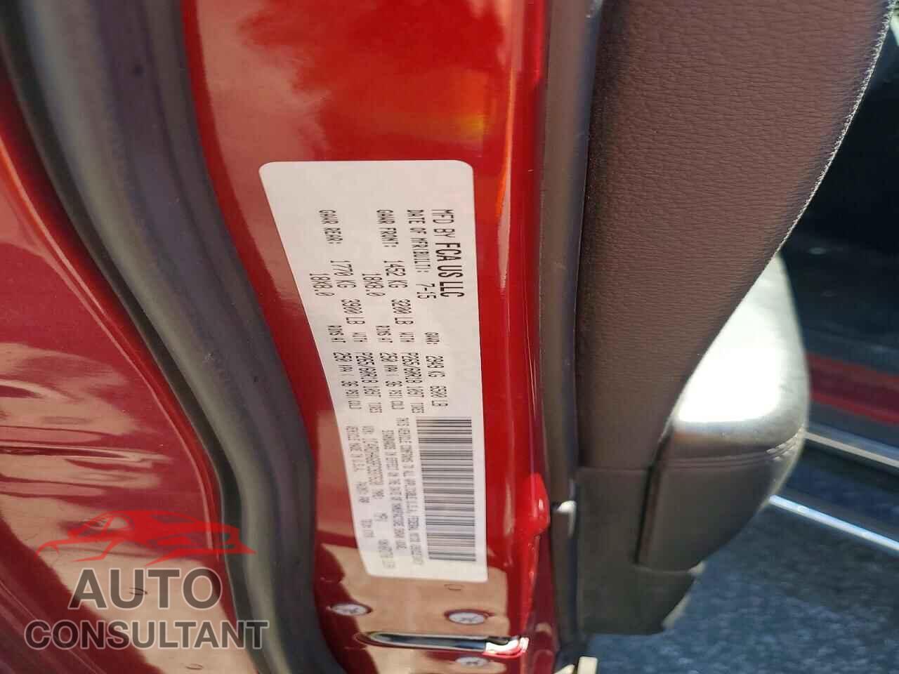 DODGE DURANGO 2015 - 1C4RDHAG8FC937630