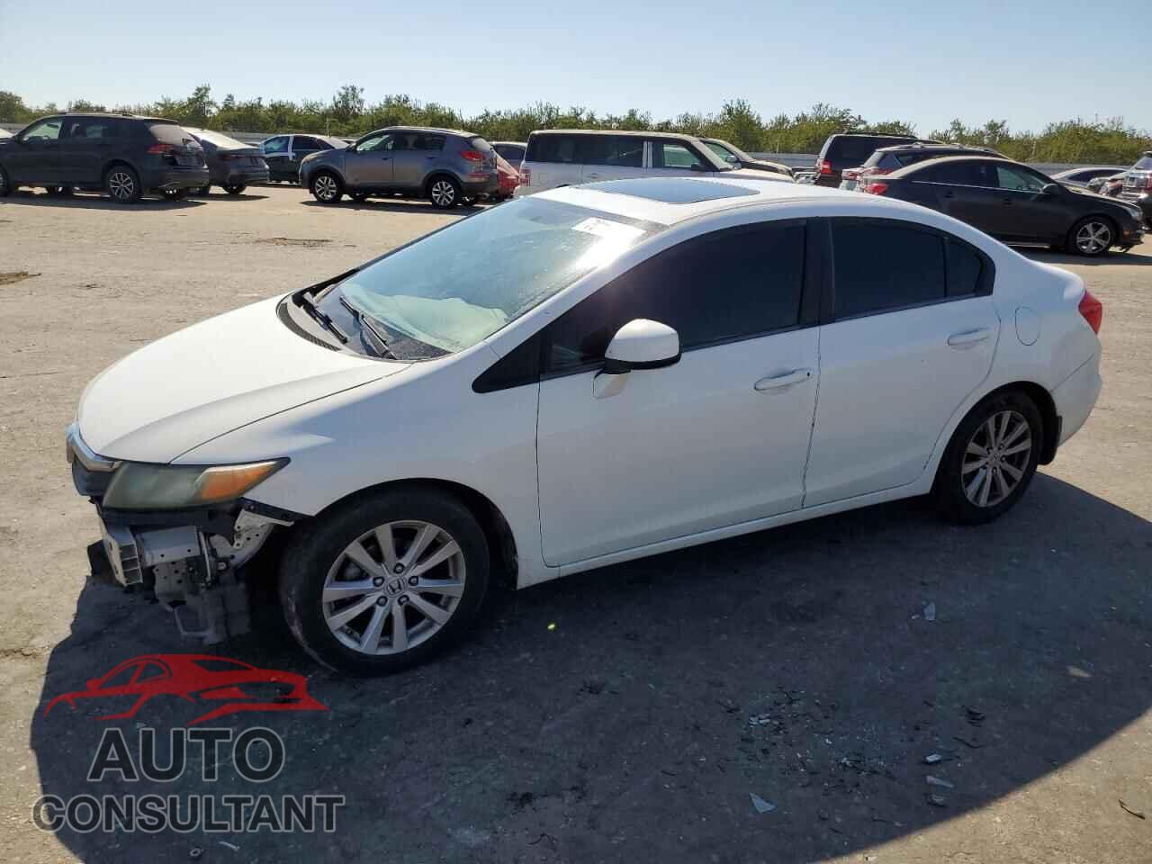 HONDA CIVIC 2012 - 2HGFB2F86CH584564