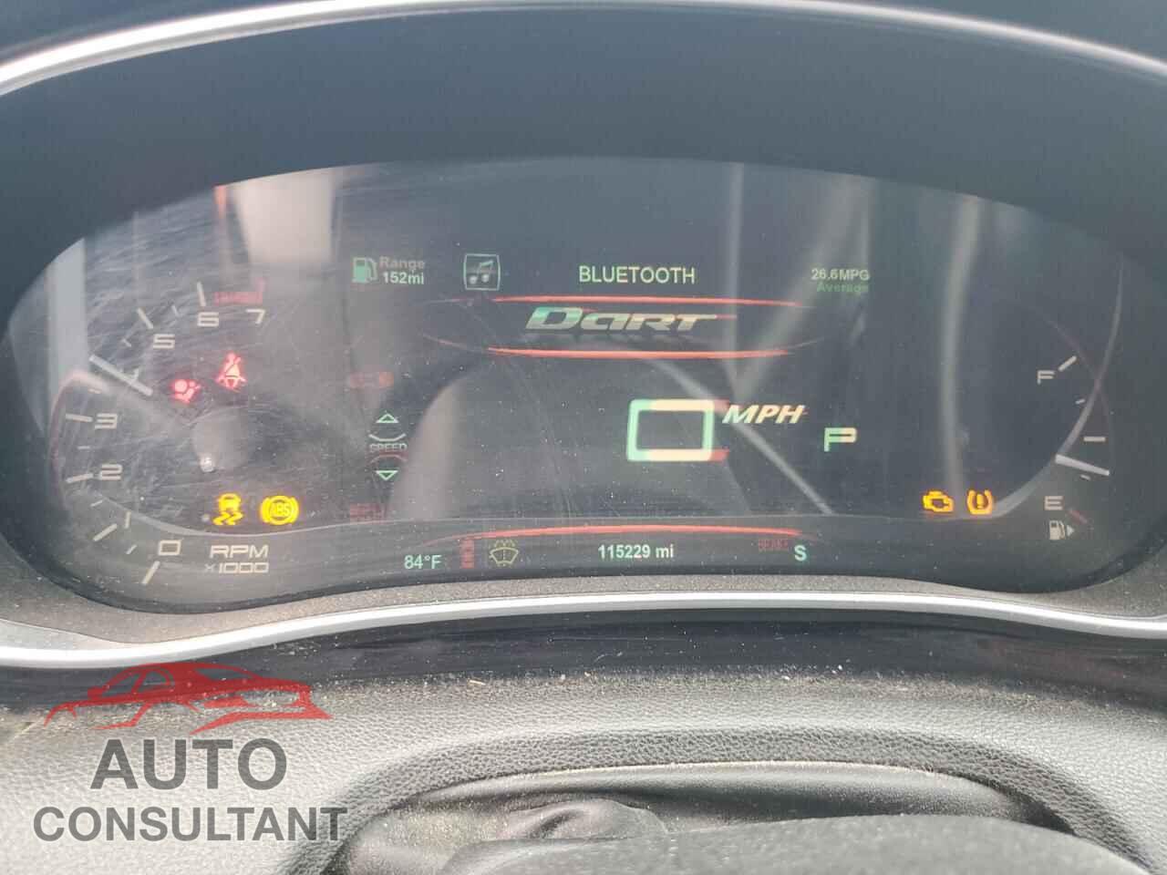 DODGE DART 2013 - 1C3CDFCA1DD199362