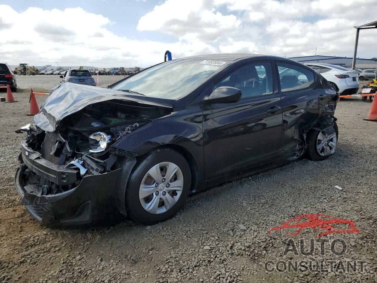 HYUNDAI ELANTRA 2016 - KMHDH4AEXGU512407