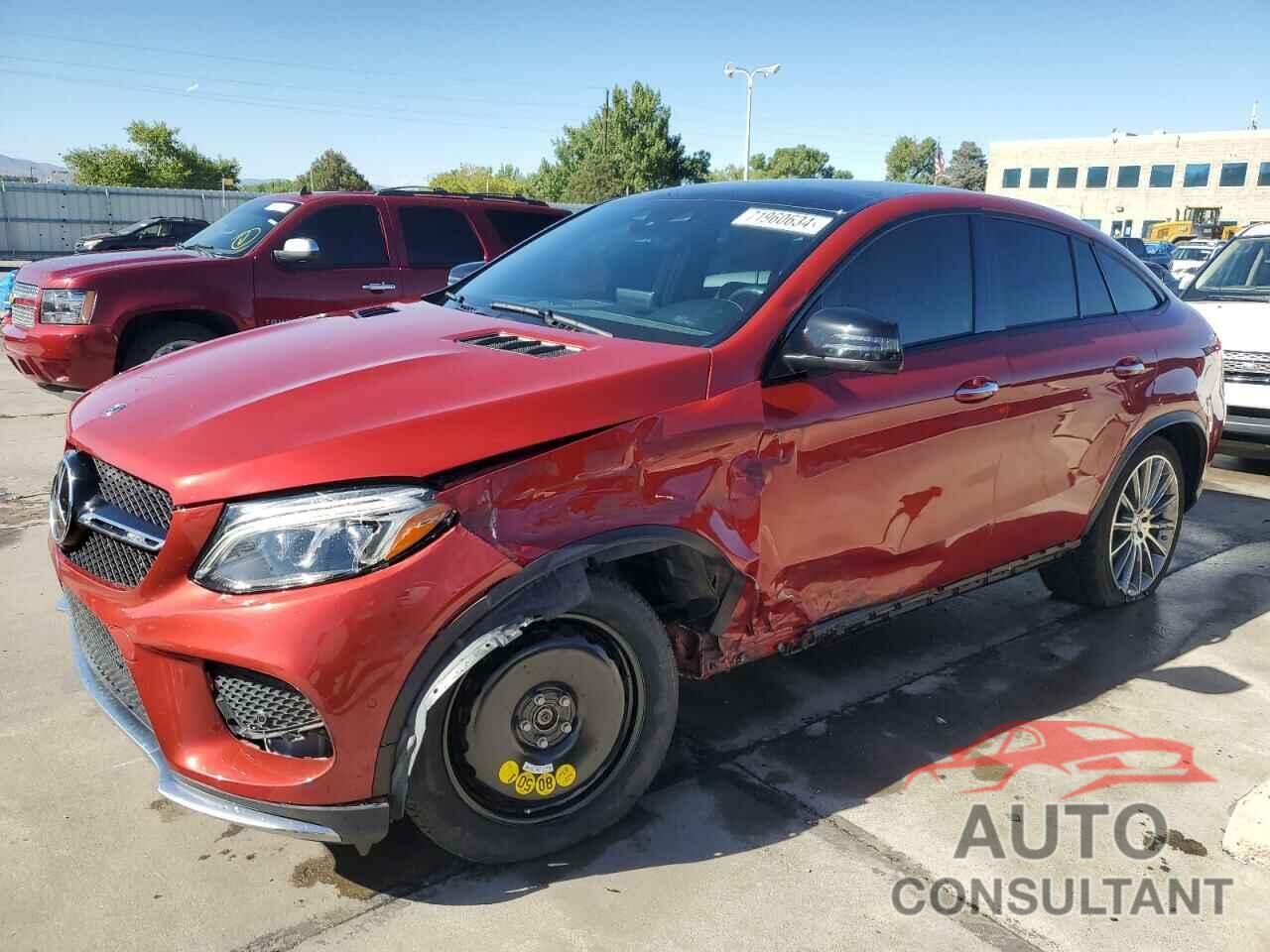 MERCEDES-BENZ GLE-CLASS 2018 - 4JGED6EB3JA109096