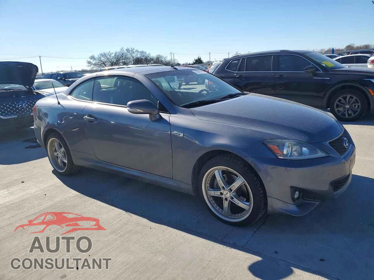 LEXUS IS 2013 - JTHFF2C29D2527691
