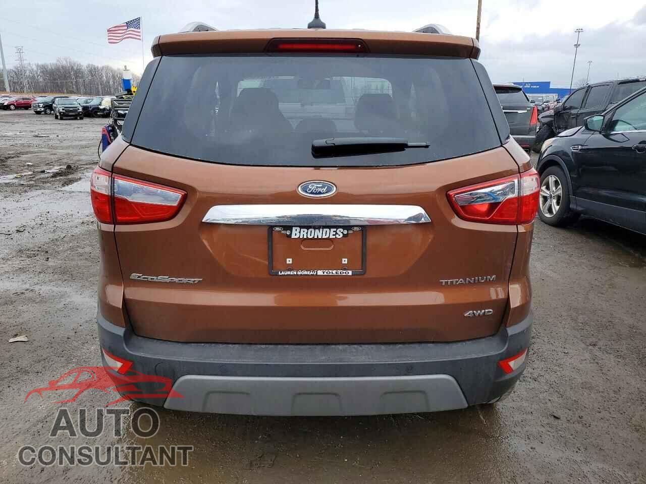 FORD ECOSPORT 2019 - MAJ6S3KL5KC275643