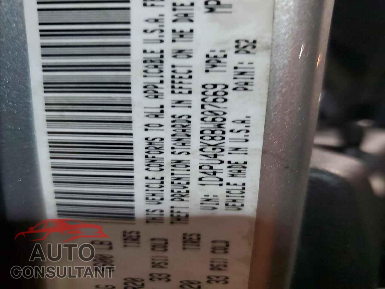 DODGE NITRO 2011 - 1D4PU4GK8BW607669