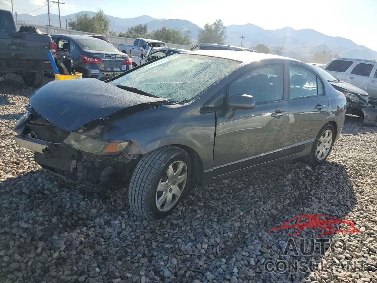 HONDA CIVIC 2009 - 19XFA1F52BE006893