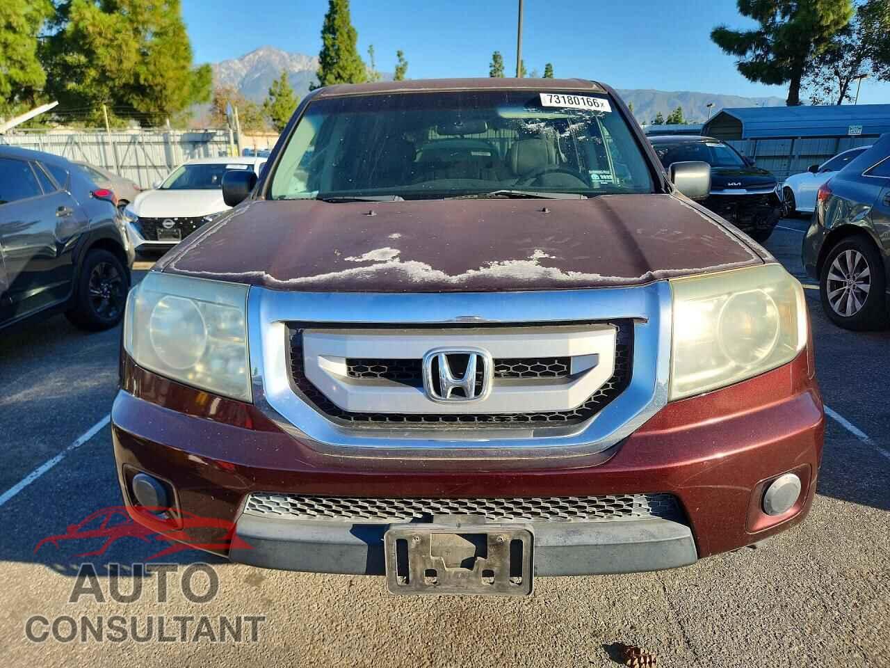 HONDA PILOT 2011 - 5FNYF3H20BB016132