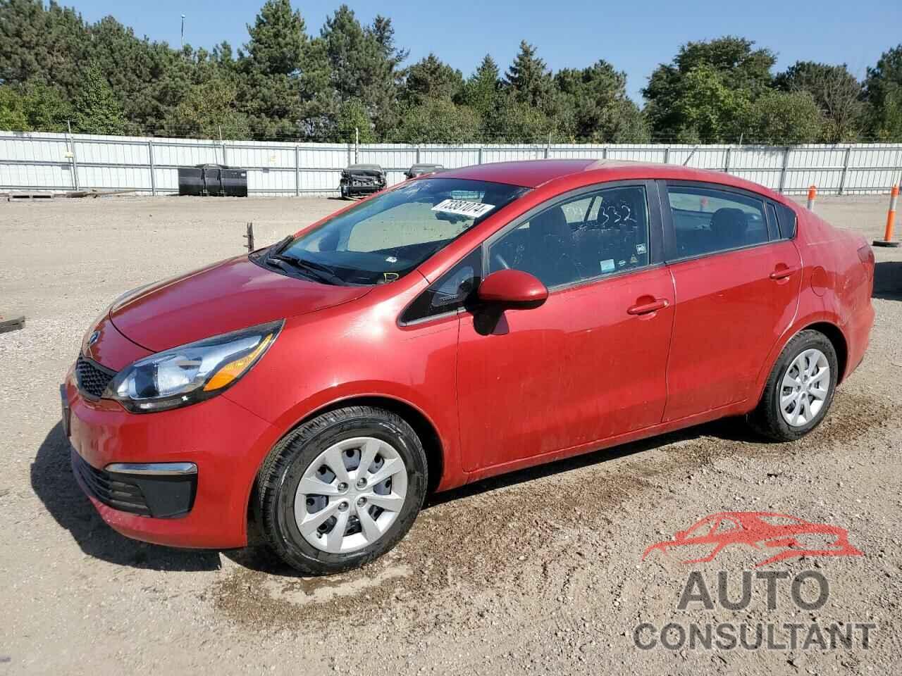 KIA RIO 2017 - KNADM4A35H6044670