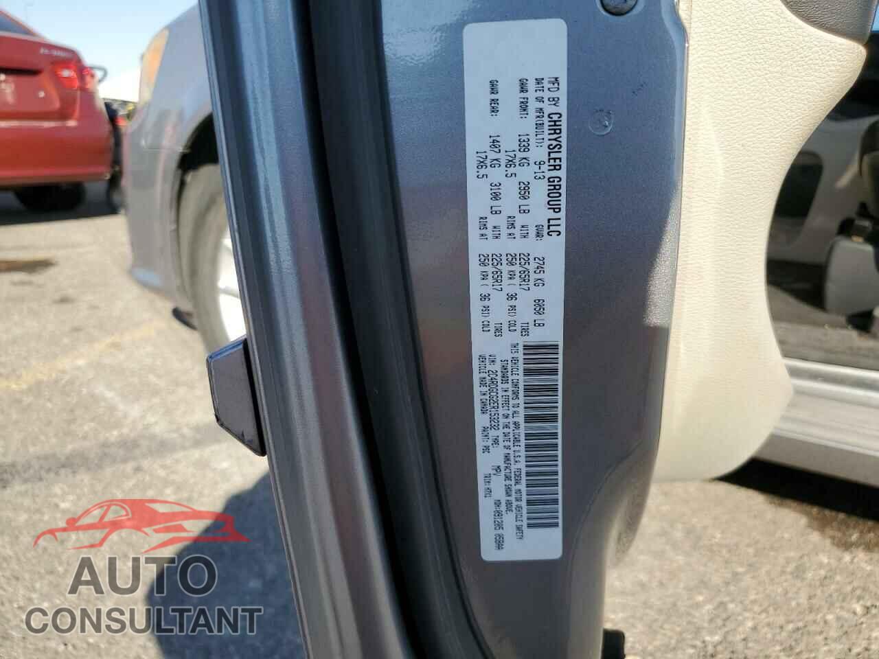 DODGE CARAVAN 2014 - 2C4RDGCG2ER153232