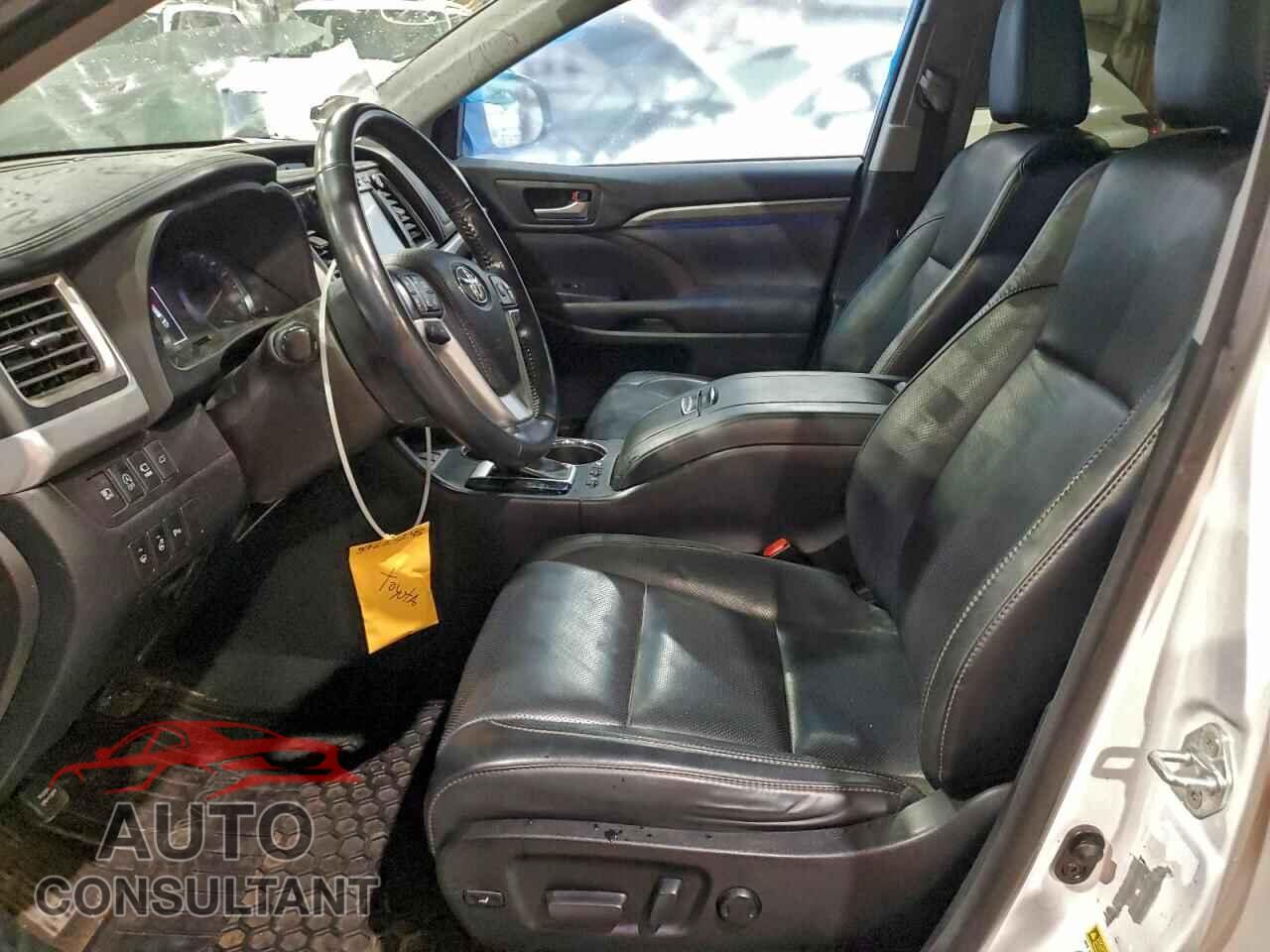 TOYOTA HIGHLANDER 2017 - 5TDDZRFH9HS378917