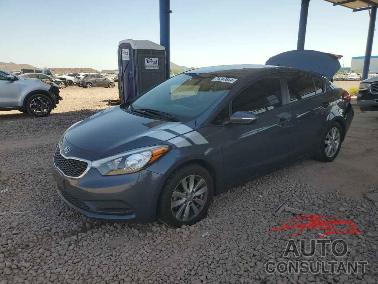 KIA FORTE 2016 - KNAFX4A60G5590064