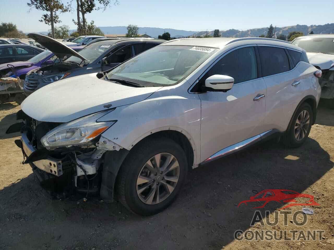 NISSAN MURANO 2017 - 5N1AZ2MG8HN155029