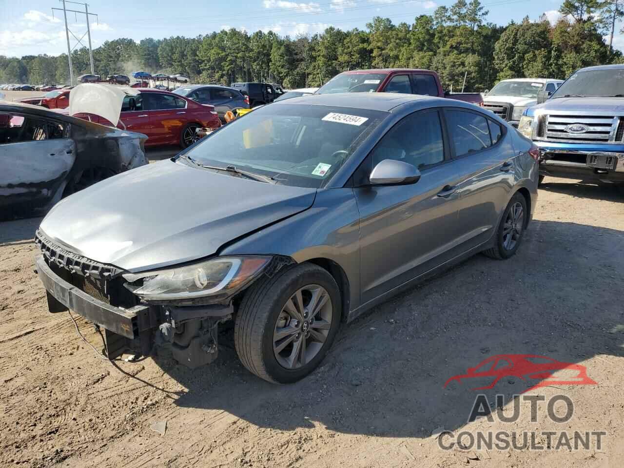 HYUNDAI ELANTRA 2017 - KMHD84LFXHU245597