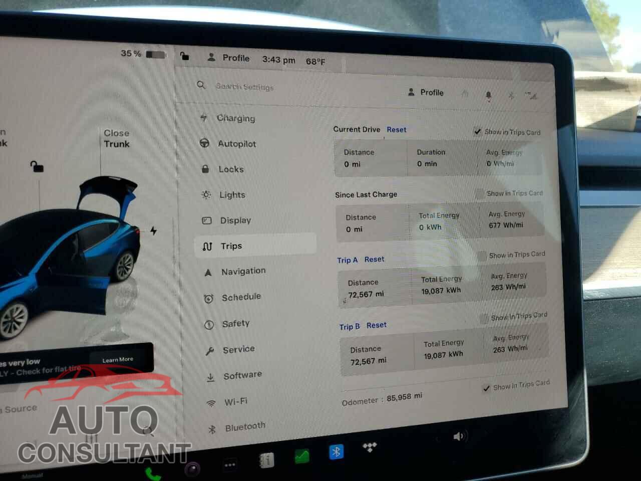 TESLA MODEL 3 2022 - 5YJ3E1EA1NF372431