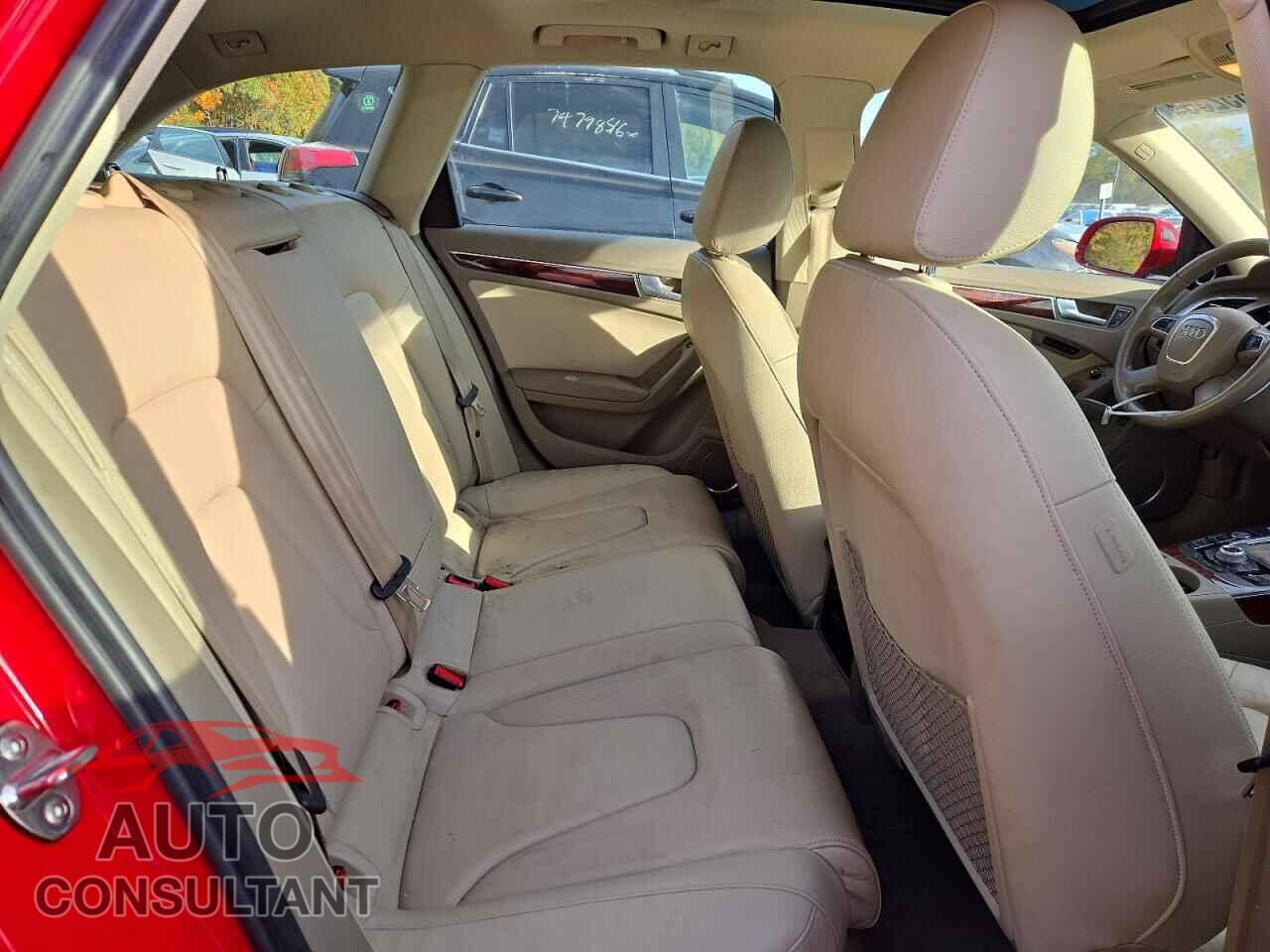AUDI A4 2012 - WAU4FAFL8CA079307